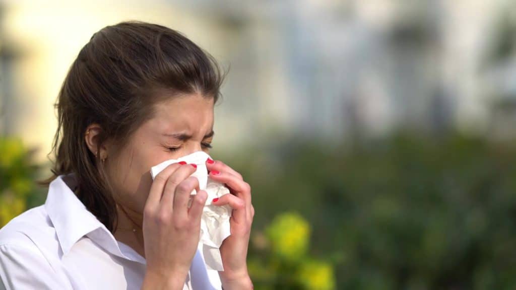 Pollen count may be an issue for those who suffer from allergies