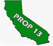 Prop 13 regulates California property taxes