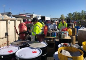 Get rid of hazardous material at your city and county collection center